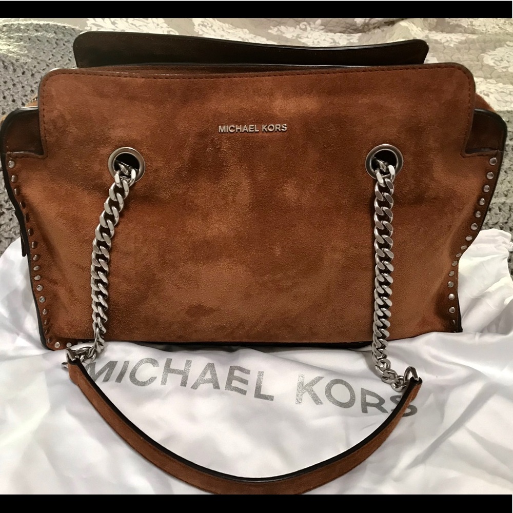 Michael Kors suede purse